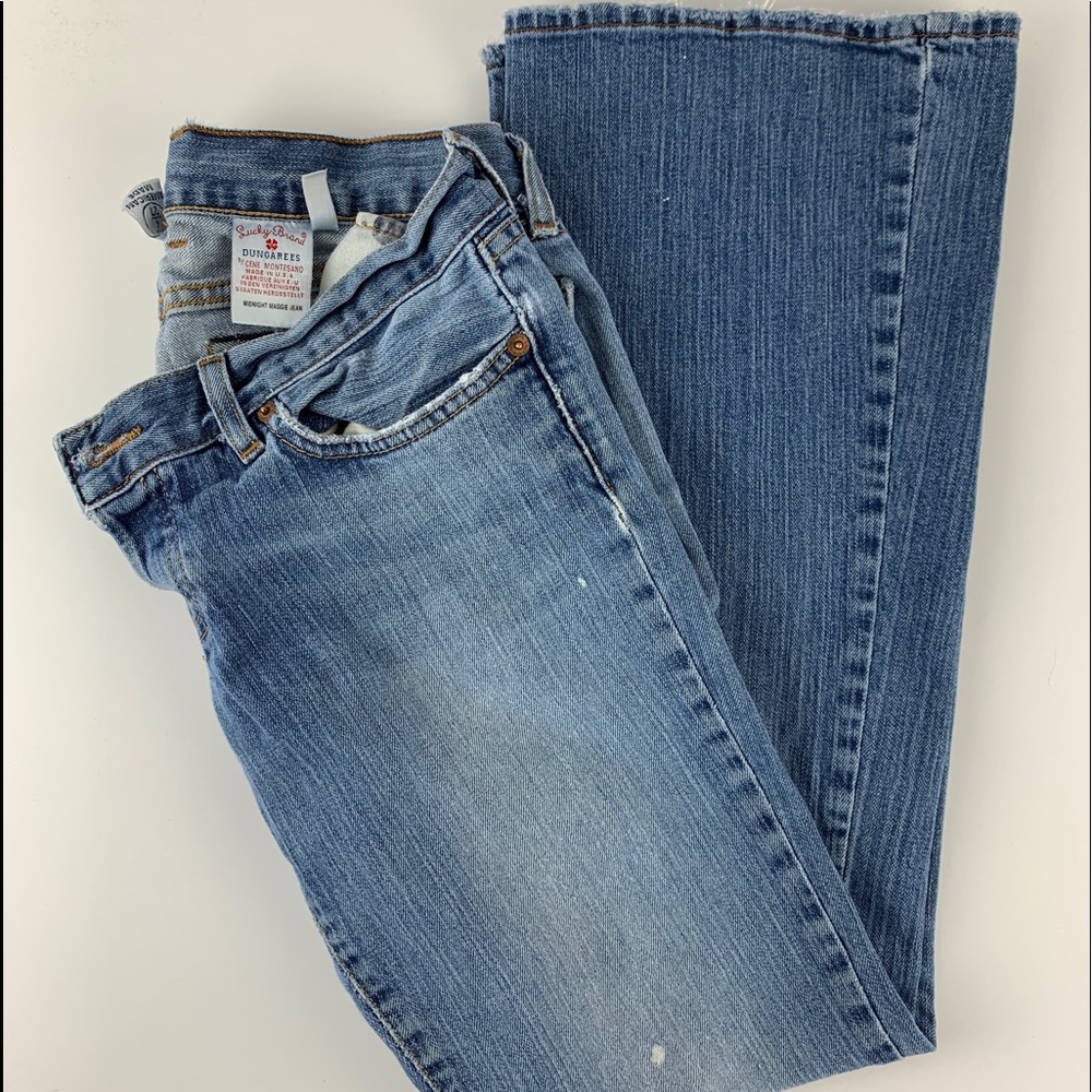 Lucky Brand Low Rise Boot Cut Jeans Size 4 Short